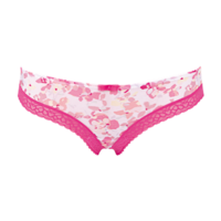 Glossies Floral Frenzy Thong - Floral