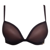 Glossies Padded Bra - Black