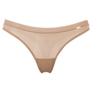 Glossies Thong - Nude