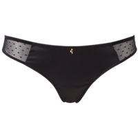Gossard Everyday Dotty Thong - Black