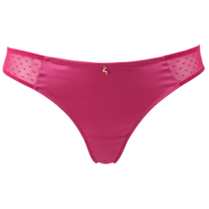 Gossard Everyday Dotty Thong - Hot Pink