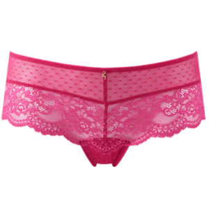 Gossard Everyday Lacey Short - Hot Pink