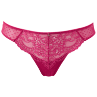 Gossard Everyday Lacey Thong - Hot Pink