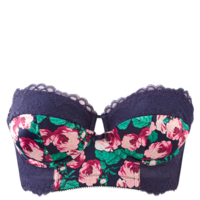 Graceful Longline Multiway Bra - Eclipse