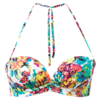 Hot Tropic Strapless Bra - Print
