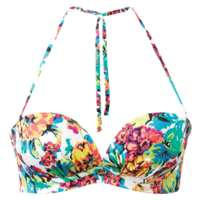 Hot Tropic Strapless Bra - Print