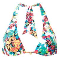 Hot Tropic Triangle Bra - Print