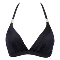 Sienna Triangle Bra - Black