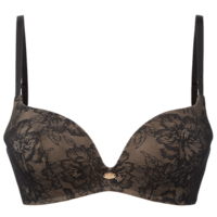 Super Smooth Plunge Bra - Black