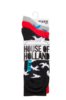 House Of Holland All Over Small Birds socks - 3 pair pack - Multi