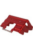 Dynafit Crampons For Bindings 120mm Wide In Anodized Red