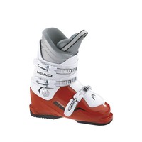 Head J3 Childrens Ski Boots With 3 Buckles In Red Add White