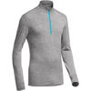 Icebreaker 2015 Oasis Mens Long Sleeve Half Zip Top In Metro Grey