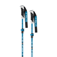 K2 Power 8 Flipjaw 2015 Adjustable Ski Poles in Blue