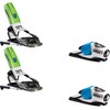 Look Pivot 14 2015 Ski Bindings 130mm Brake In Blue/Green