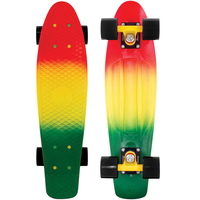 Penny Classic 22 inch 2014 Skateboard In Rasta Fade Red/Yellow/Green