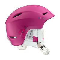 Salomon Aura C. Air 2015 Womens Ski and Snowboard Helmet in Magenta