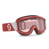 Scott Hook Up Jr 2015 Kids Ski Goggles in Red/Light Amplifier