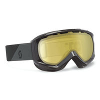 Scott Reply 2015 Ski Goggles in Black/Light Sensitive Bronze