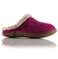 Sorel Nakiska Slide 2015 Womens Slipper In Red Plum