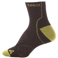 Teko 2014 EVAPOR8 Mens Light Minicrew Runing Socks in Carbon