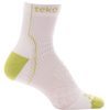 Teko 2014 EVAPOR8 Mens Light Minicrew Runing Socks in White