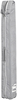The Douchebag Slim Jim Single Adjustable Ski Bag In Steel Grey