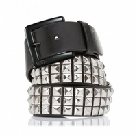 Studded Black/Silver Belt