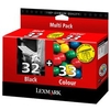 LEXMARK 80D2951 (Lex 32 and 33 combo) ink cartridge twin pack