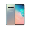 Samsung Galaxy S10+ G9750 Qualcomm Snapdragon 855 8GB/128GB Dual Sim with Tempered Glass Screen Protector and Folding Case (Black) - Prism Silver