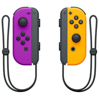 Nintendo Switch Joy-Con (L/R) Controllers - Neon Purple (L)/Neon Orange (R)