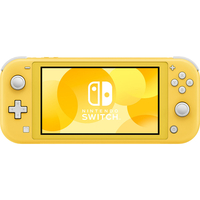 Nintendo Switch Lite - Yellow with Generic Tempered Glass Screen Protector