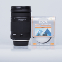 Tamron 18-400mm f/3.5-6.3 Di II VC HLD lens for Canon mount (B028) with HOYA 72mm Filter