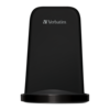 Verbatim Qi 15W Dual Coil Wireless Charger Stand 66096 - Black