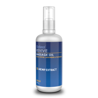 ElleVance ® REVIVE Massage
Oil with CBD + CBDA 100ml
(1000 mg)