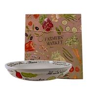 Farmers Market Serving Bowl