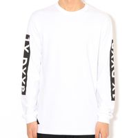10 Deep Triple Box L/S Tee White