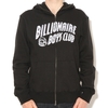 BBC L/S Arch Logo Zip Front Hoody Black