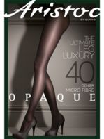 40 Denier Microfibre Opaque Tights - Bitter Chocolate - Brown