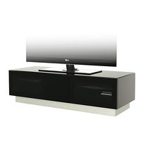 Alphason EMT1250CB-BLK Stand For TVs Up to 60"