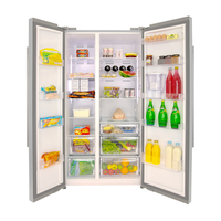 Beko ASL141X A+ American style fridge/freezer