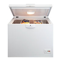 Beko CF1100APW A+ Rated Chest Freezer with 298L Capacity