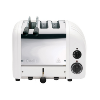 Dualit 31216 Classic Vario AWS Combi 2 + 1 Toaster,  White