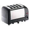 Dualit 40344 Classic Vario 4 Slot Toaster,  Matt Black