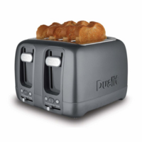 Dualit 46603 GREY DOMUS 4 Slot Toaster,  Grey