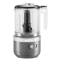 KitchenAid 5KFCB519BDG 1.19L Cordless Food Chopper,  Charcoal Grey