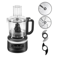KitchenAid 5KFP0719BOB 1.7L Food Processor,  Onyx Black