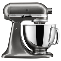 KitchenAid 5KSM125BFG 4.8 Litre Artisan Stand Mixer,  Matte Grey