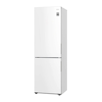 LG GBB61SWJEC E Rated 60cm Tall Fridge Freezer,  White
