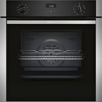 NEFF B3ACE4HN0B A Rated 60cm Slide Hide Built-In Single Oven,  Stainless